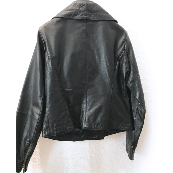 Kenneth Cole Leather Jacket - Picture 6 of 9